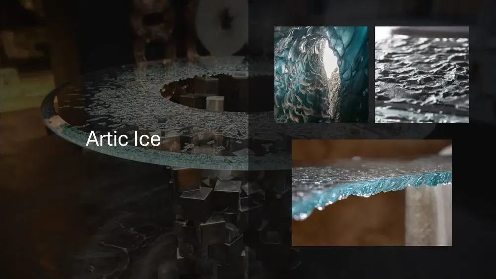 Conference tables - Arctic Ice - NARCIS