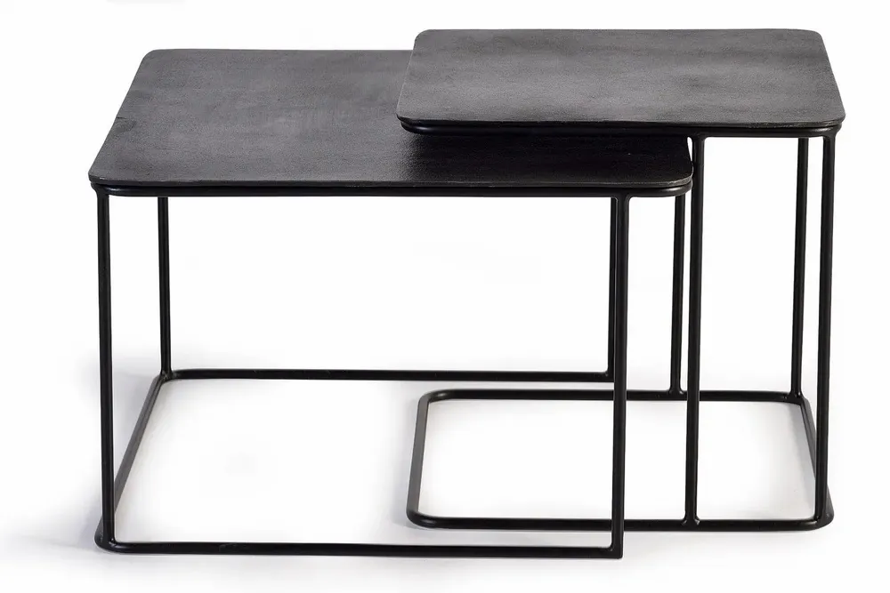 Coffee tables - Coffee table with bronze top and metal legs - GINER Y COLOMER