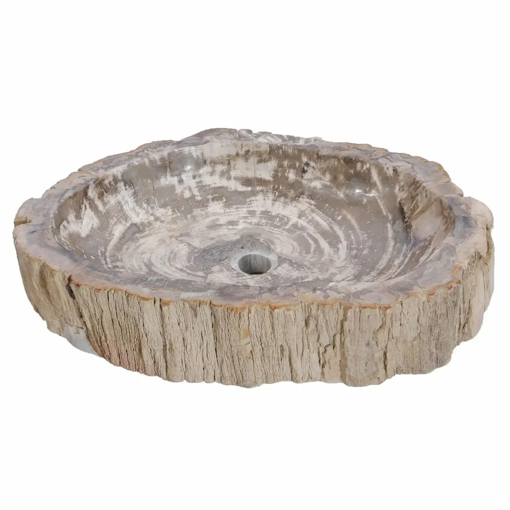 Washbasins - Petrified Wood Washbasins - XYLEIA PETRIFIED WOOD