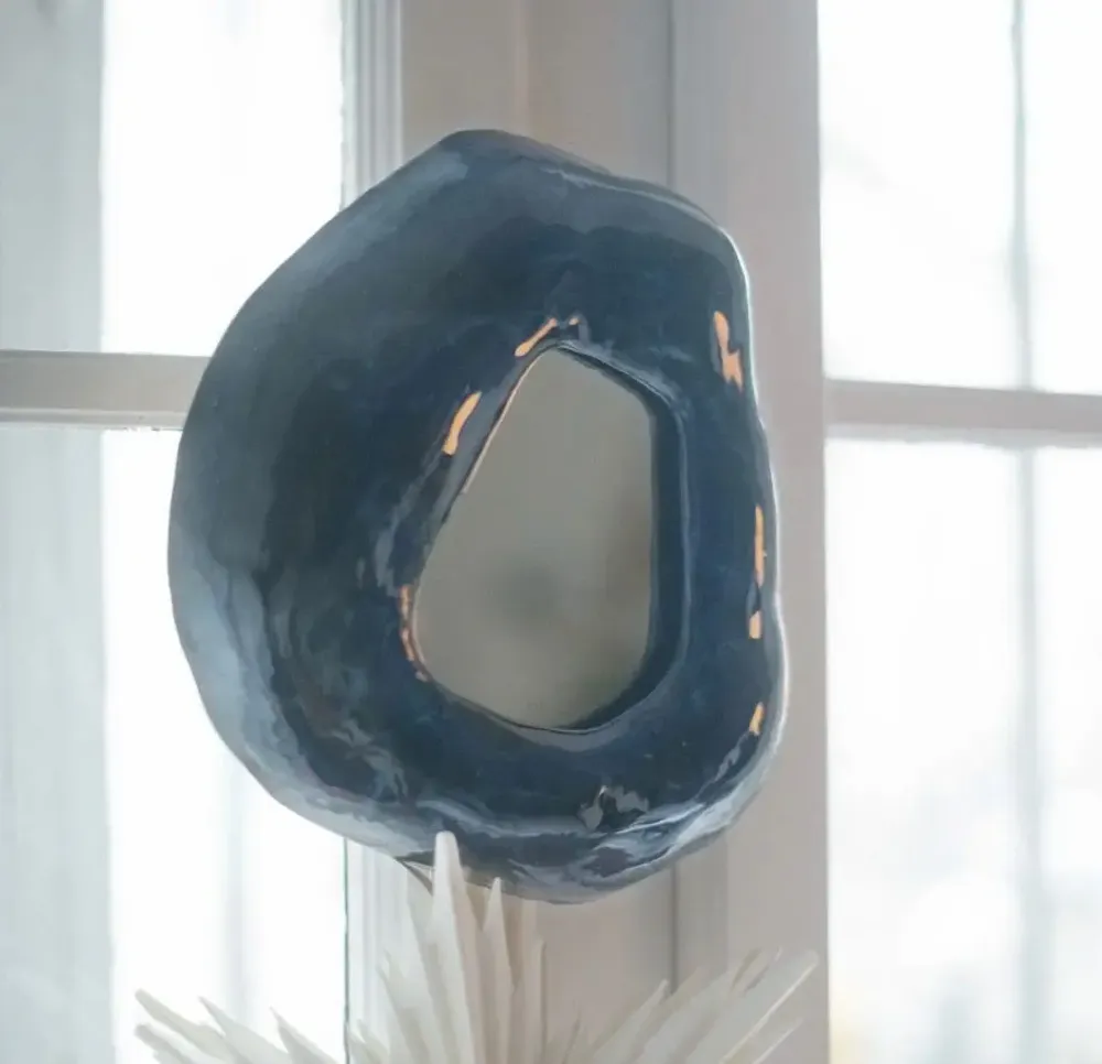 Mirrors - Ceramic mirror Vorozheska - GALERIE SANA MOREAU