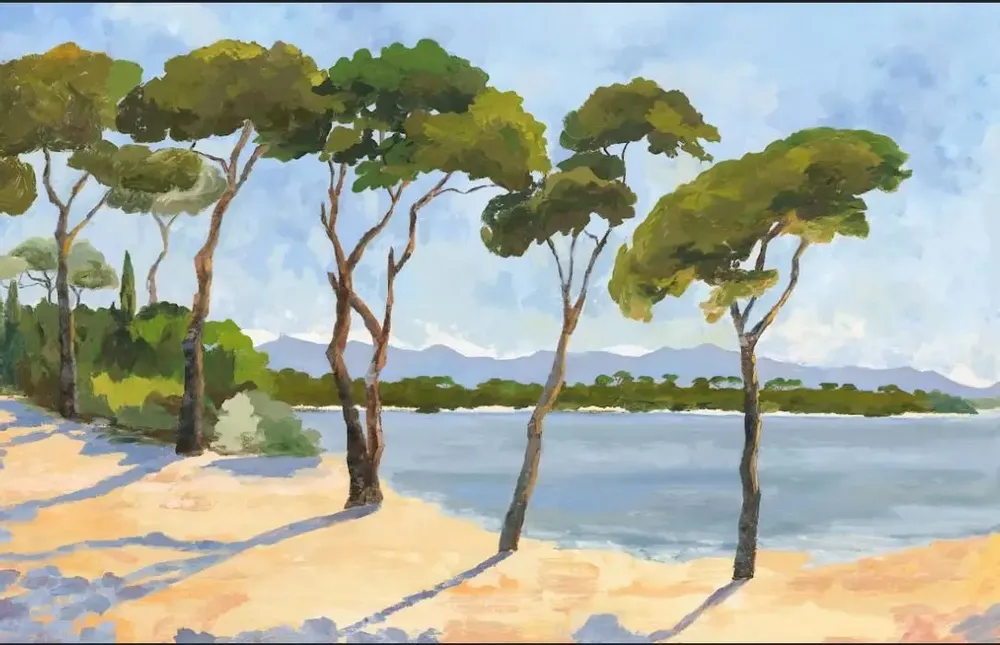 Papiers peints - Lérins - ISIDORE LEROY