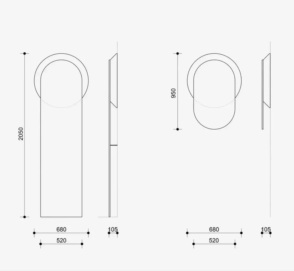 Mirrors - Mirror FULL FILL - GALERIE SANA MOREAU