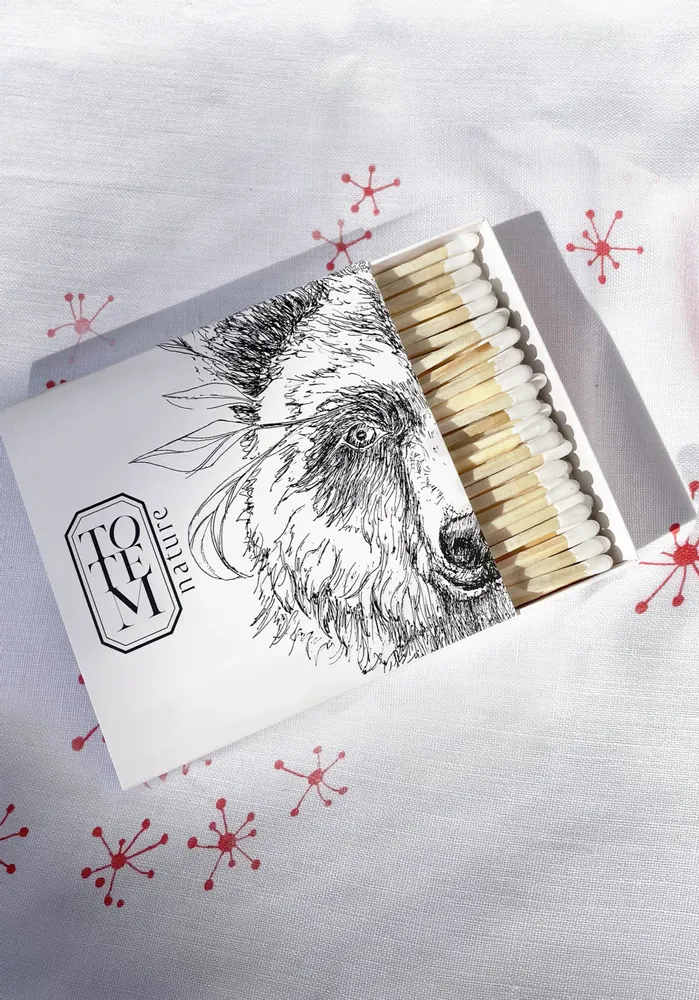 Design objects - TOTEM BEAR Matchbox - TOTEM NATURE - ENCENS ET FUMIGATION