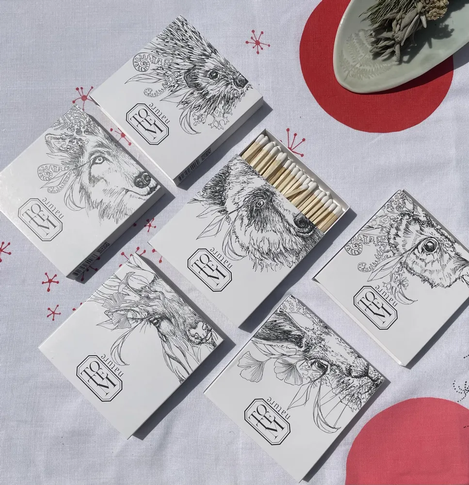 Design objects - TOTEM BEAR Matchbox - TOTEM NATURE - ENCENS ET FUMIGATION
