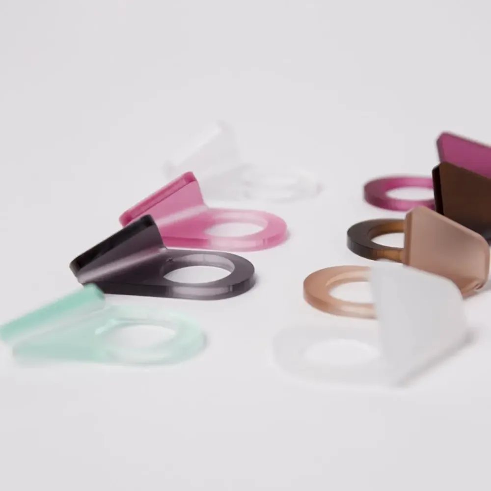 Jewelry - Ode to the Lightness Ring - Available in 8 translucent palettes - PAMELA COROMOTO