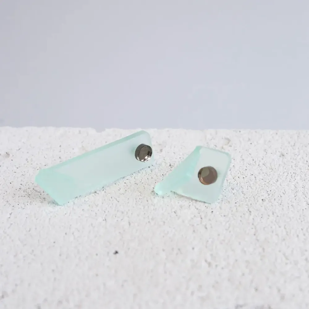 Jewelry - Ode to The Lightness Asymmetric Earrings - Available in 8 palettes - PAMELA COROMOTO