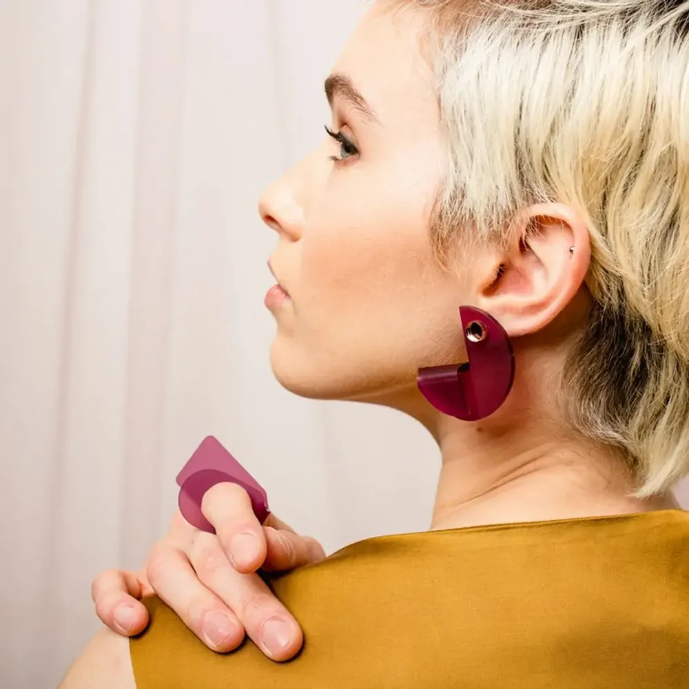 Jewelry - Ode to The Breeze – Sculptural Earrings for Contemporary Women - PAMELA COROMOTO