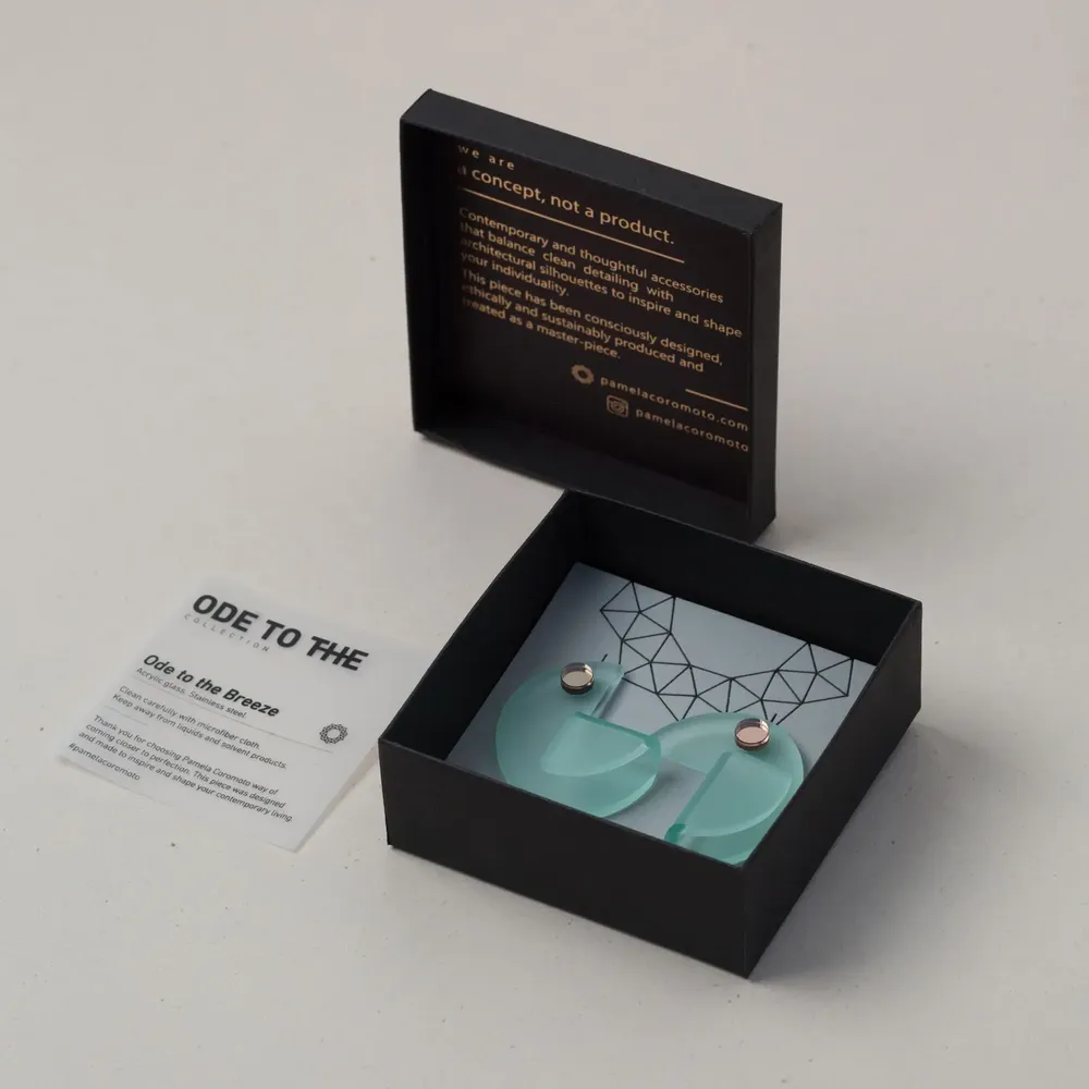 Jewelry - Ode to The Breeze – Sculptural Earrings for Contemporary Women - PAMELA COROMOTO