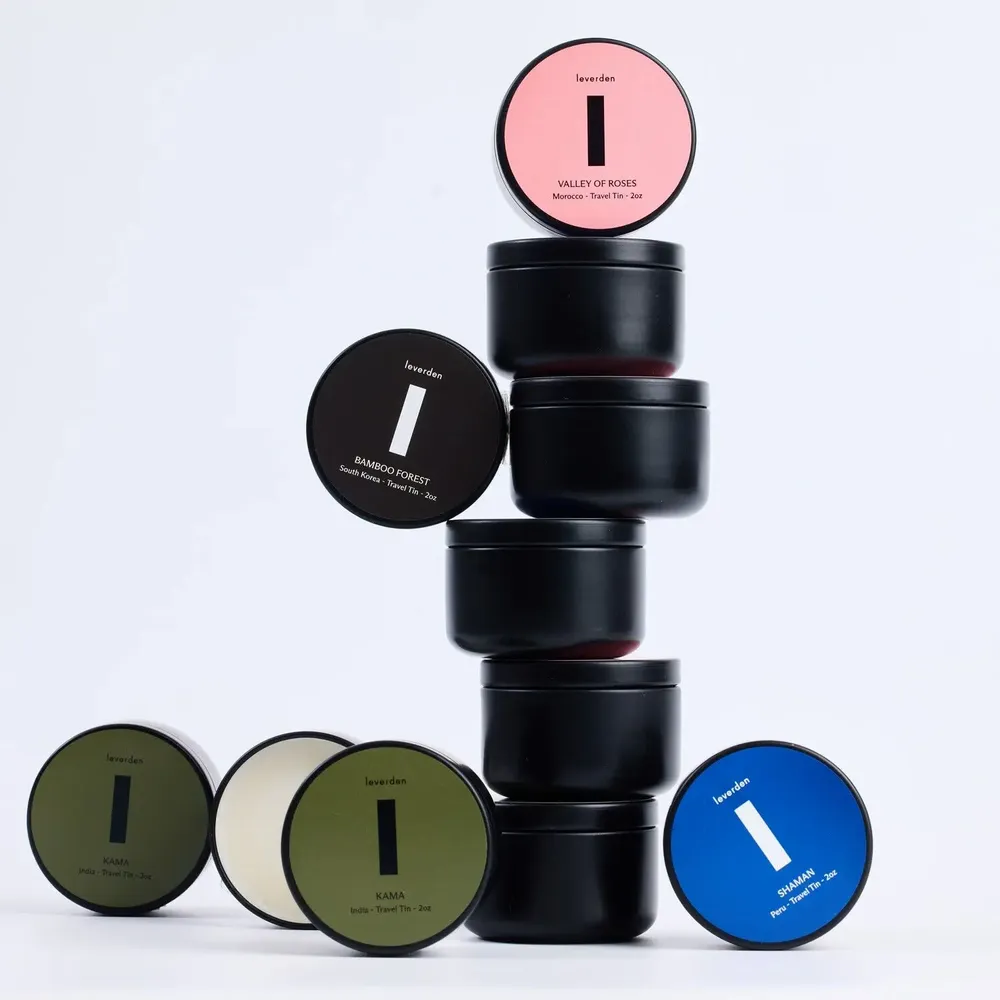 Candles - Mini Tin Candle - Bamboo Forest - LEVERDEN