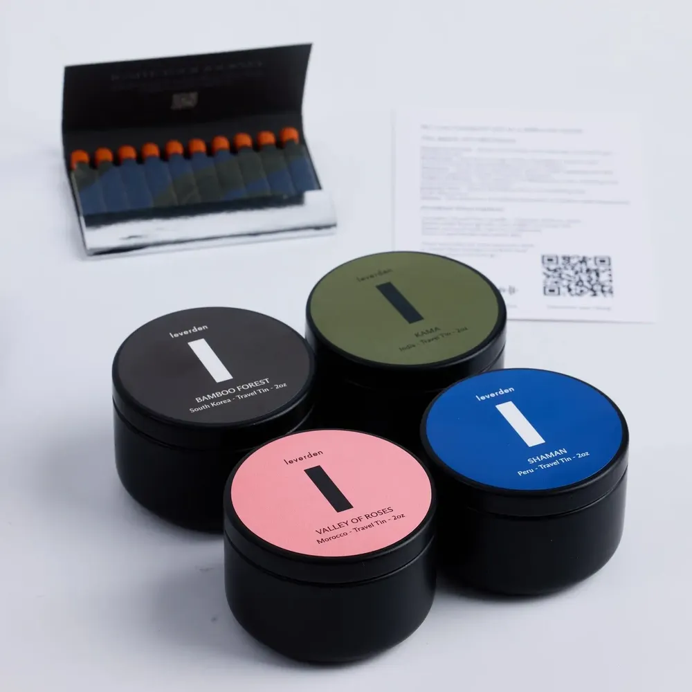 Candles - Mini Tin Candle - Kama Collection - LEVERDEN