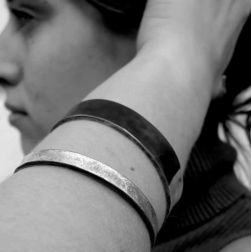 Bijoux - Project 23 : Bijoux unique en acier surcyclées de project de fusion - UPCYCLING PHENOMENON