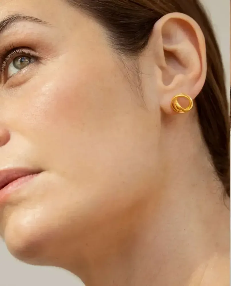 Bijoux - BOUCLES D'OREILLES DORÉES EMBOLIC PETITES - JOIDART