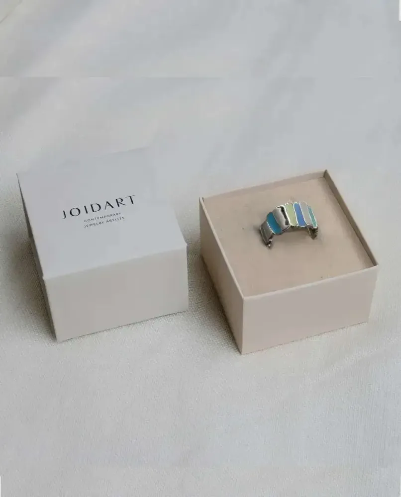 Bijoux - BAGUE EN ARGENT PALETTE - JOIDART