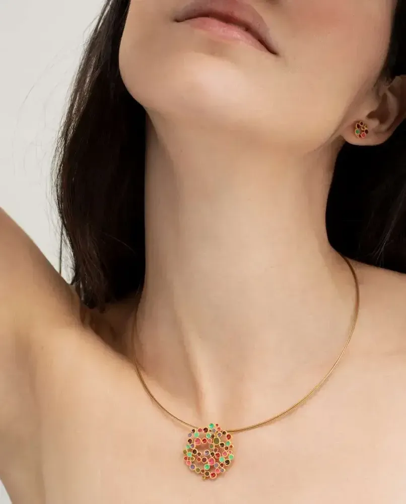 Bijoux - COLLIER DORÉE CANDY COLOURS PETIT - JOIDART