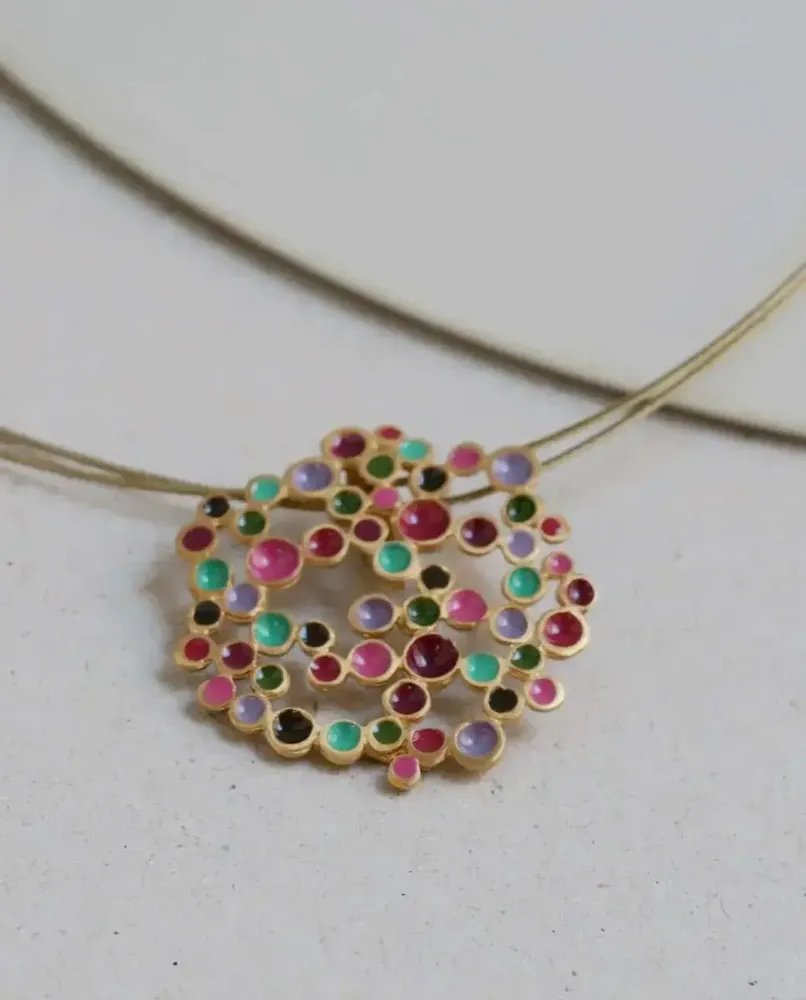 Bijoux - COLLIER DORÉE CANDY COLOURS PETIT - JOIDART
