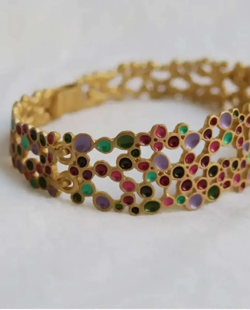 Bijoux - BRACELET DORÉ CANDY COLOURS - JOIDART
