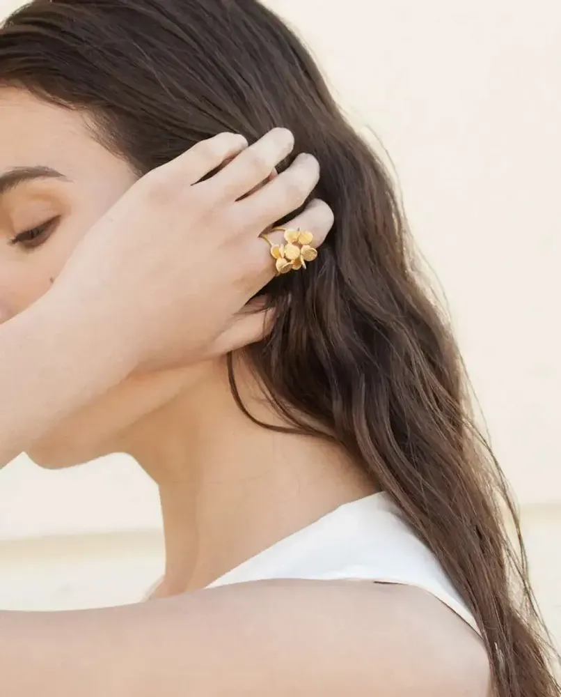 Bijoux - BAGUE DORÉE ARAI - JOIDART