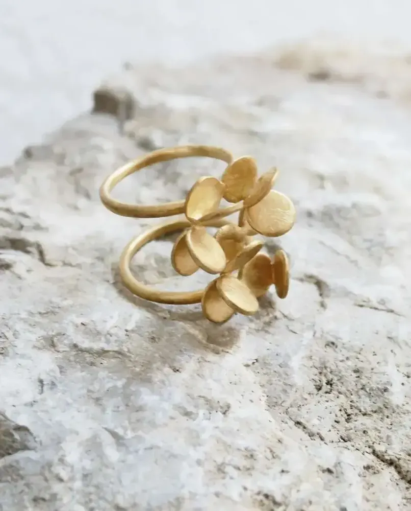 Bijoux - BAGUE DORÉE ARAI - JOIDART