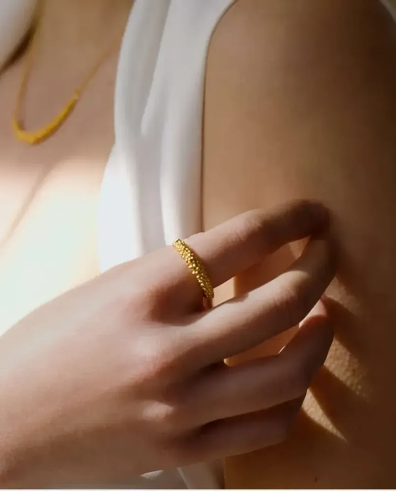 Bijoux - BAGUE DORÉE STARDUST - JOIDART