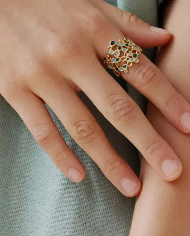 Jewelry - GOLDEN RING CANDY MOON - JOIDART