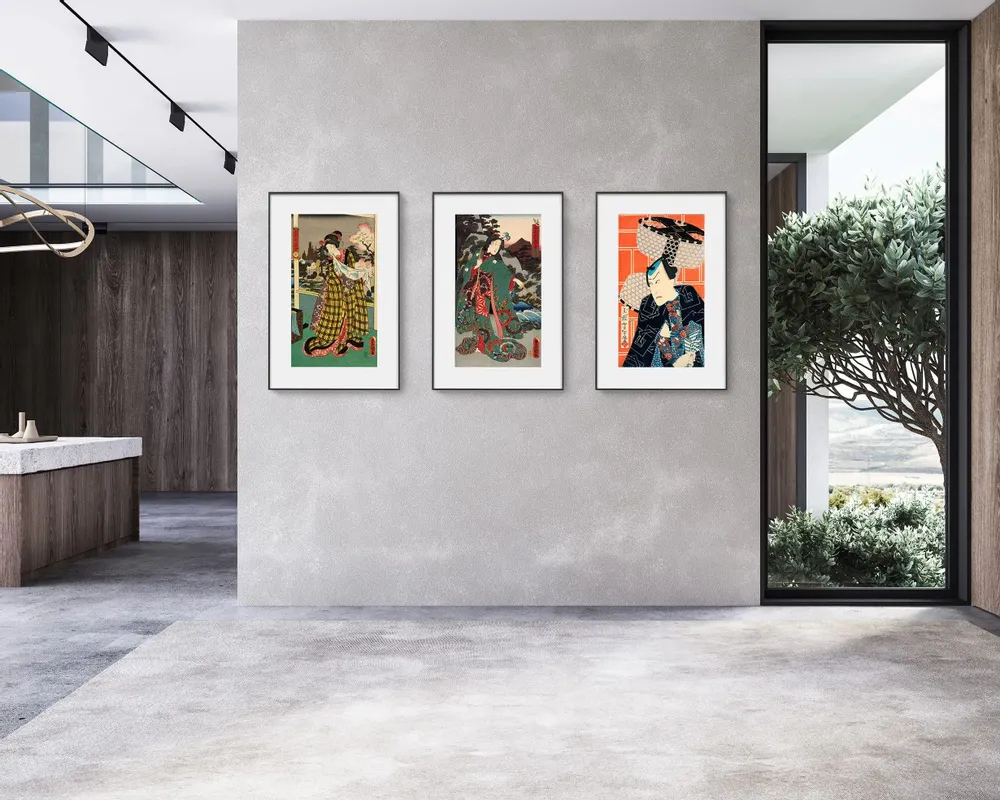 Autres objets connectés  - Lot de 3 InkPoster Affresco 31,5" - INKPOSTER