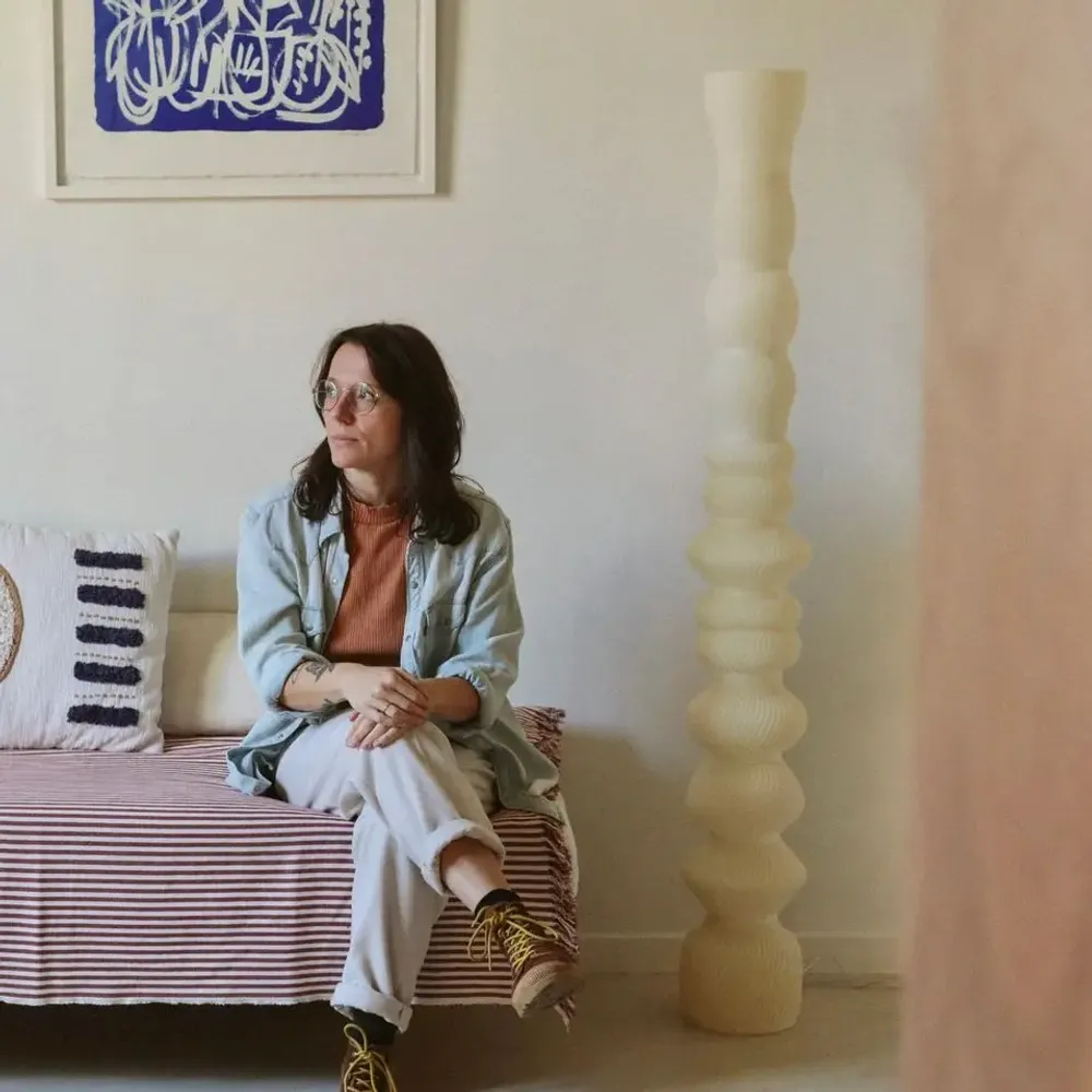 Floor lamps - Exélixi floor lamp - JULIE MALLET STUDIO