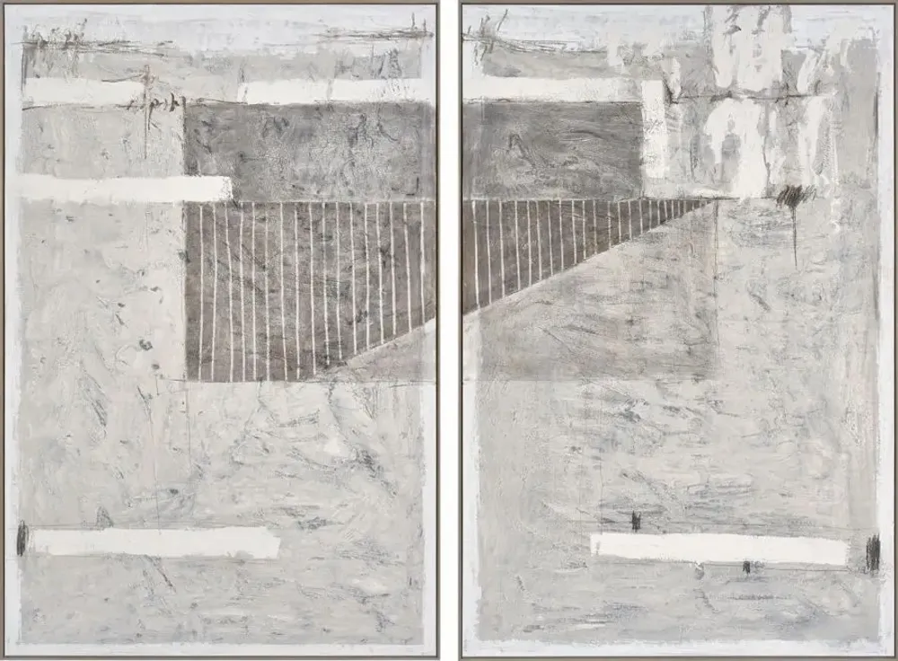 Services - 'Diptych Efeso' - Original Artwork - 200x150cm - PERSPECTIVA 10