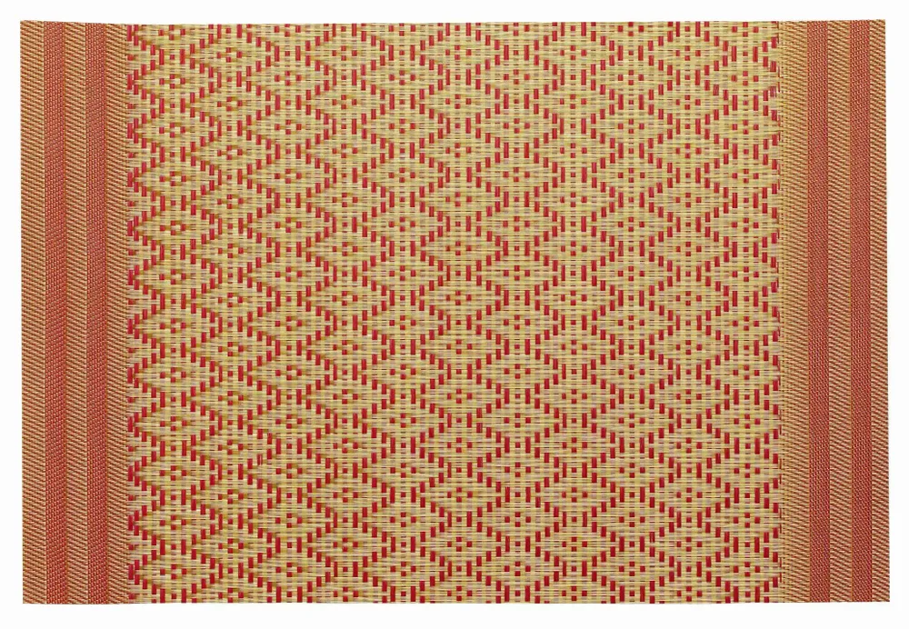 Nappes - Set de table Kadra Rouge/or 33 x 45 - MAISON VIVARAISE - SDE VIVARAISE WINKLER