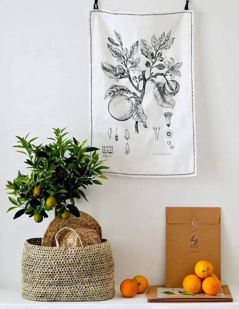Kitchen linens - Laranjeira/Oranger - Tea Towel - LUZ EDITIONS