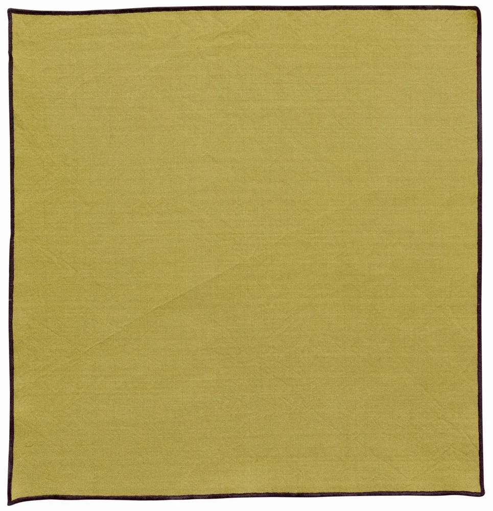 Napkins - Grace Recycled Table Napkin Kaki 40 X 40 - MAISON VIVARAISE - SDE VIVARAISE WINKLER