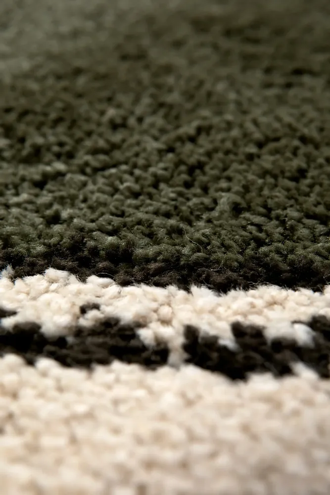 Rugs - Many Rug Olive Diamètre 160 - MAISON VIVARAISE - SDE VIVARAISE WINKLER