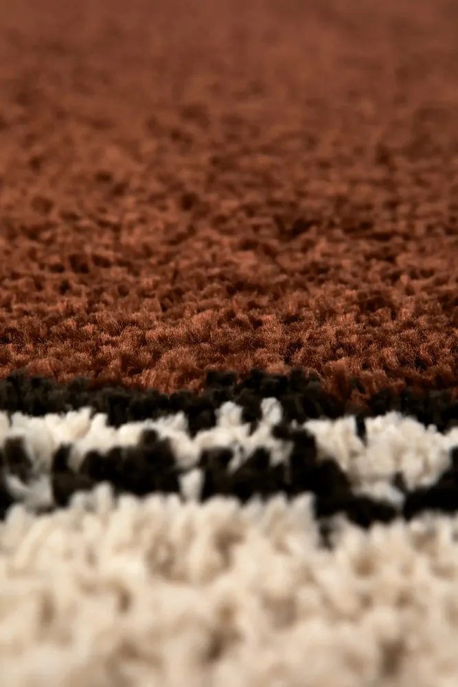 Rugs - Many Rug Tabac 160 X 230 - MAISON VIVARAISE - SDE VIVARAISE WINKLER