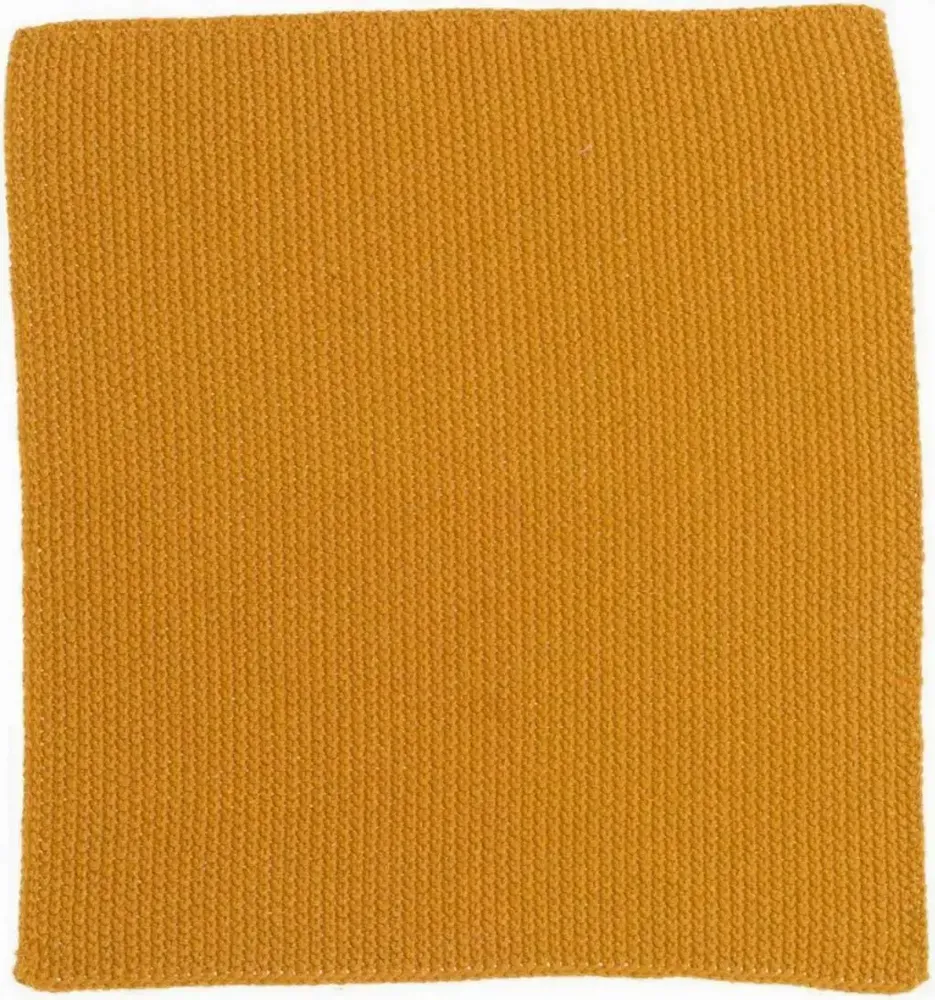 Kitchen utensils - Set of 3 Recycled Knitted Hand Towels Izan Tournesol 25 X 25 - MAISON VIVARAISE - SDE VIVARAISE WINKLER