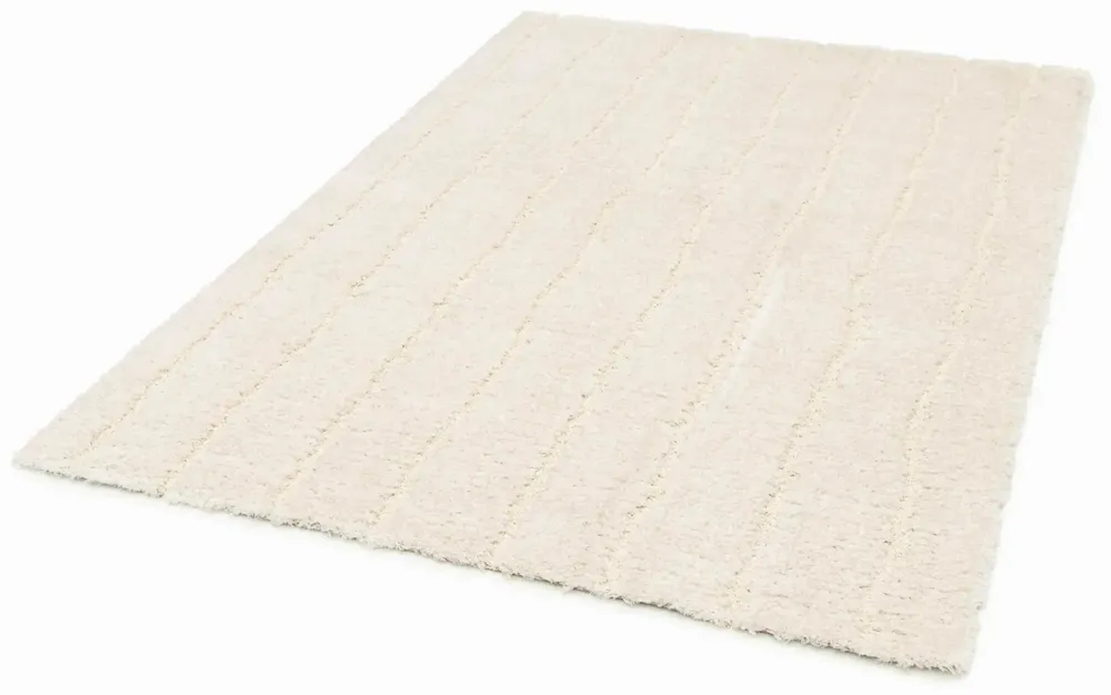 Rugs - Recycled Rug Maël Neige 160 X 230 X 4 - MAISON VIVARAISE - SDE VIVARAISE WINKLER