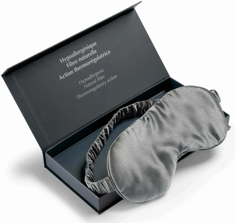 Sleepwear - Ashley Sleep Mask Cendre 9 X 23 - MAISON VIVARAISE - SDE VIVARAISE WINKLER