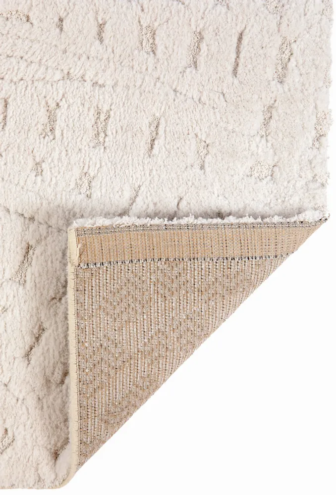 Rugs - Ewan Recycled Rug Ivoire 67 X 200 X 2 - MAISON VIVARAISE - SDE VIVARAISE WINKLER