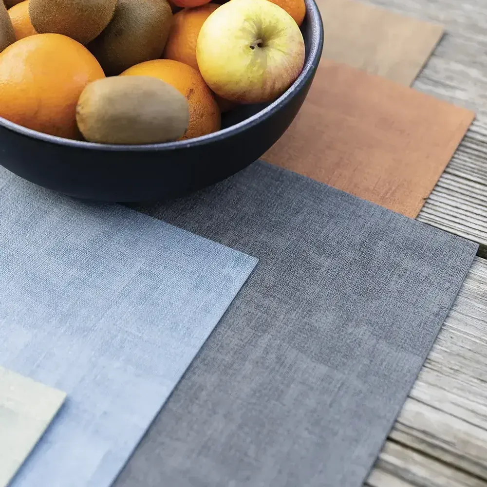 Table cloths - Aran Placemat Set Camel 33 X 45 - MAISON VIVARAISE - SDE VIVARAISE WINKLER