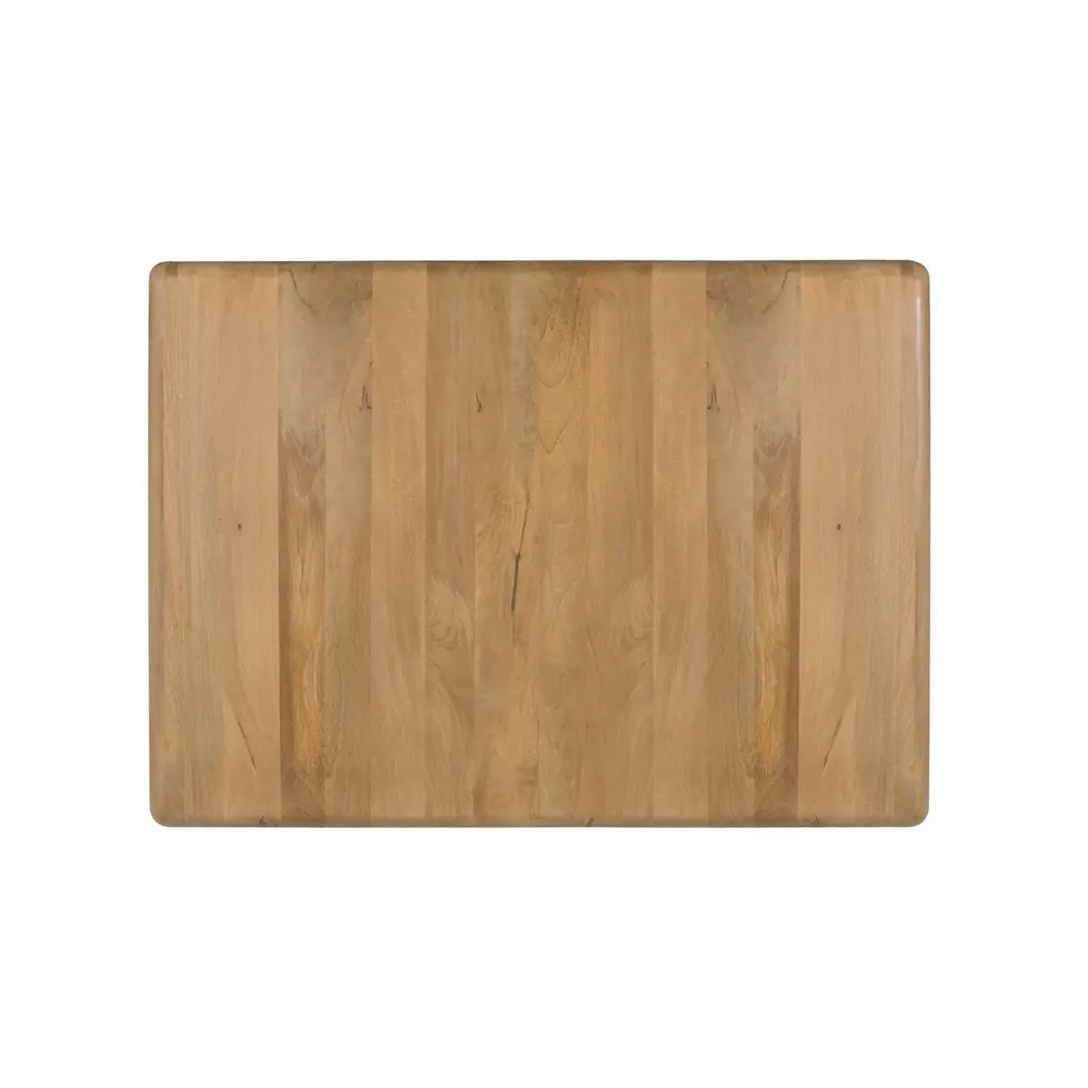Beds - Mango wood headboard with half-round edges - GINER Y COLOMER