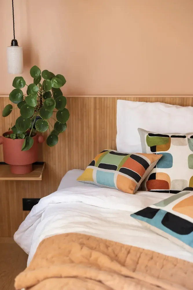 Linge de lit - Taie d'oreiller Kala Blanc 50 x 75 - MAISON VIVARAISE - SDE VIVARAISE WINKLER