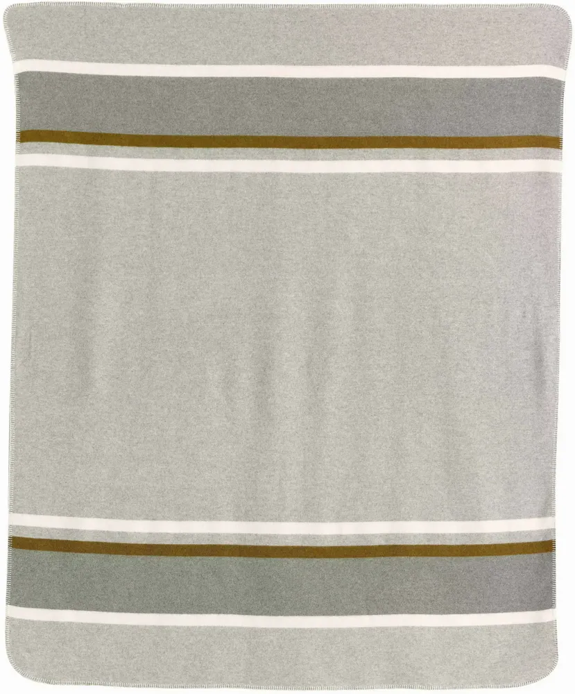 Throw blankets - Gioia Recycled Jacquard Throw Perle 140 X 185 - MAISON VIVARAISE - SDE VIVARAISE WINKLER