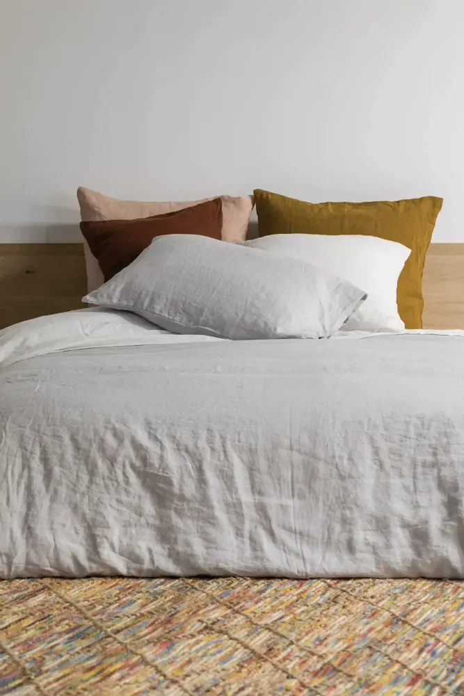 Linge de lit - Taie d'oreiller Zeff Bronze 65 x 65 - MAISON VIVARAISE - SDE VIVARAISE WINKLER
