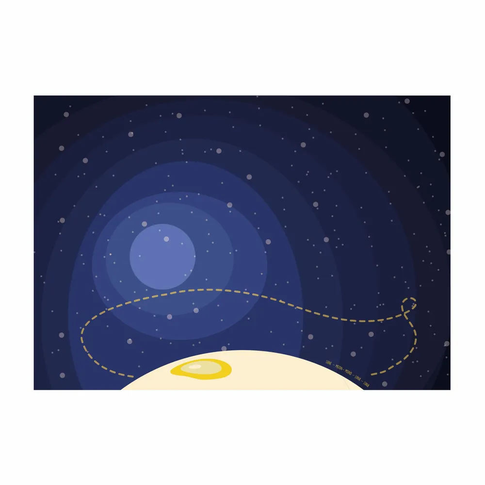 Children's arts and crafts - PAPER STICKERS - SPACE - LOOLIPO