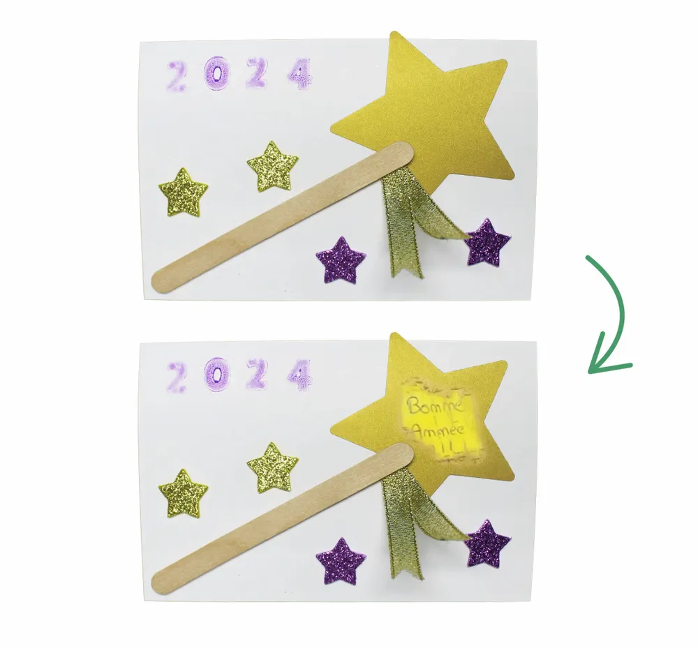 Children's arts and crafts - Golden scratch stickers - LOOLIPO