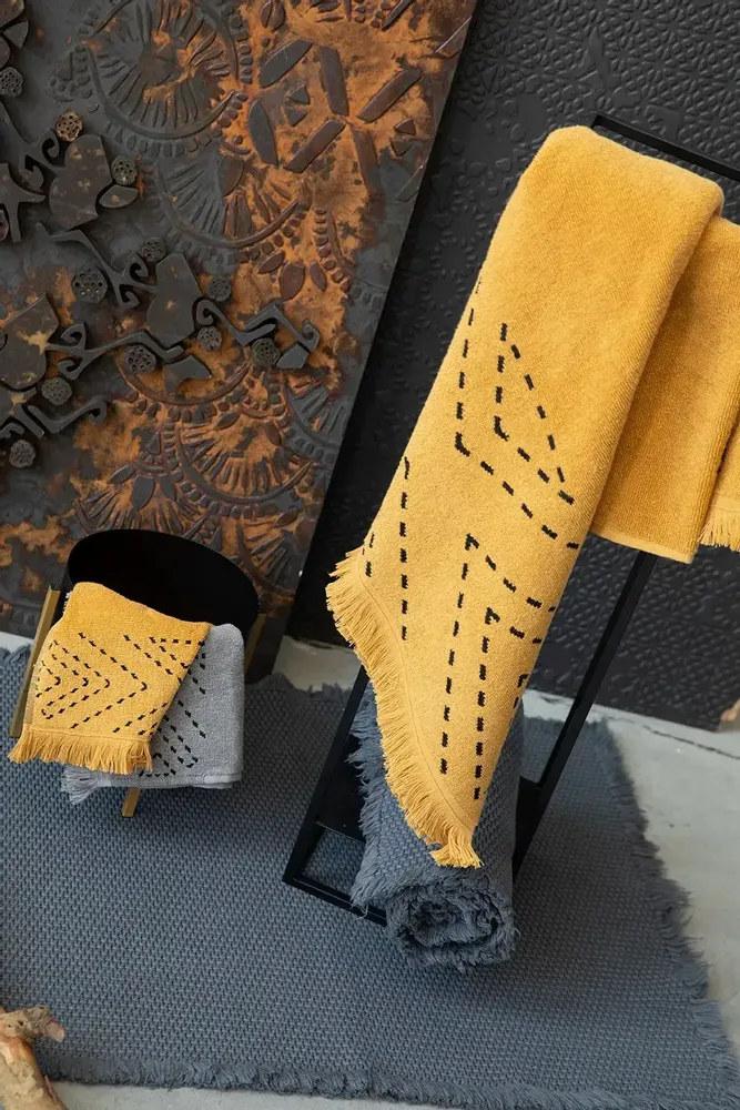 Other bath linens - Elly Bath Mat Neige 54 X 110 - MAISON VIVARAISE - SDE VIVARAISE WINKLER