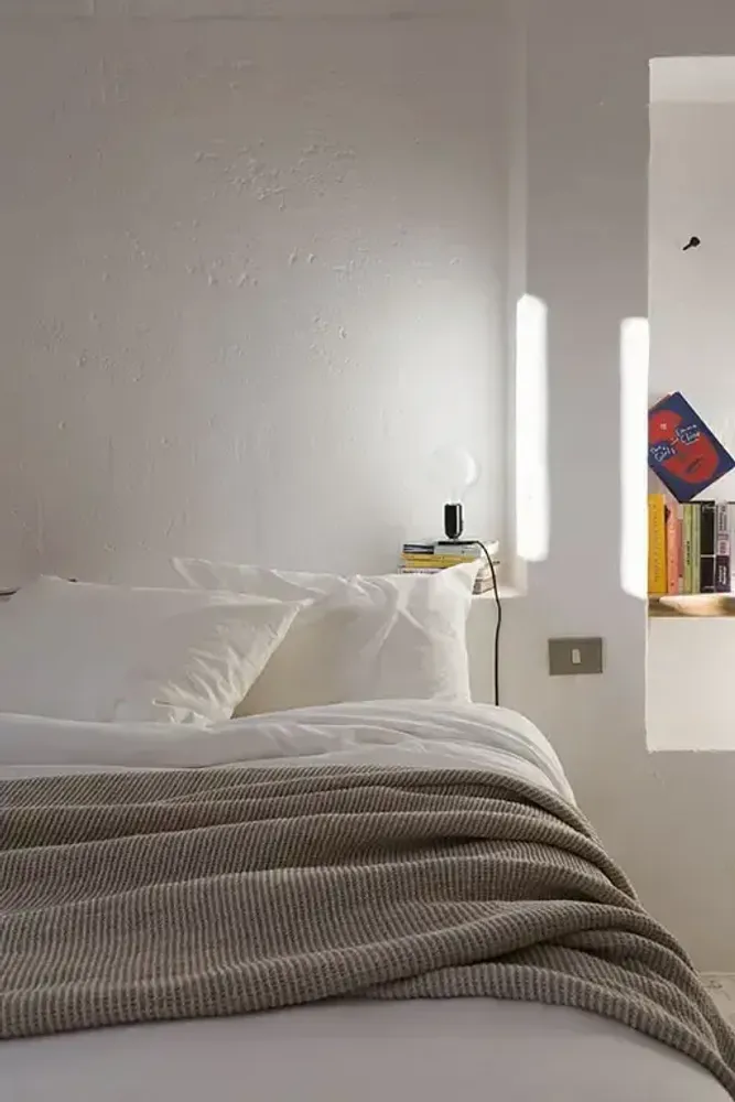 Linge de lit - Housse de couette Zeff Blanc 260 x 240 - MAISON VIVARAISE - SDE VIVARAISE WINKLER