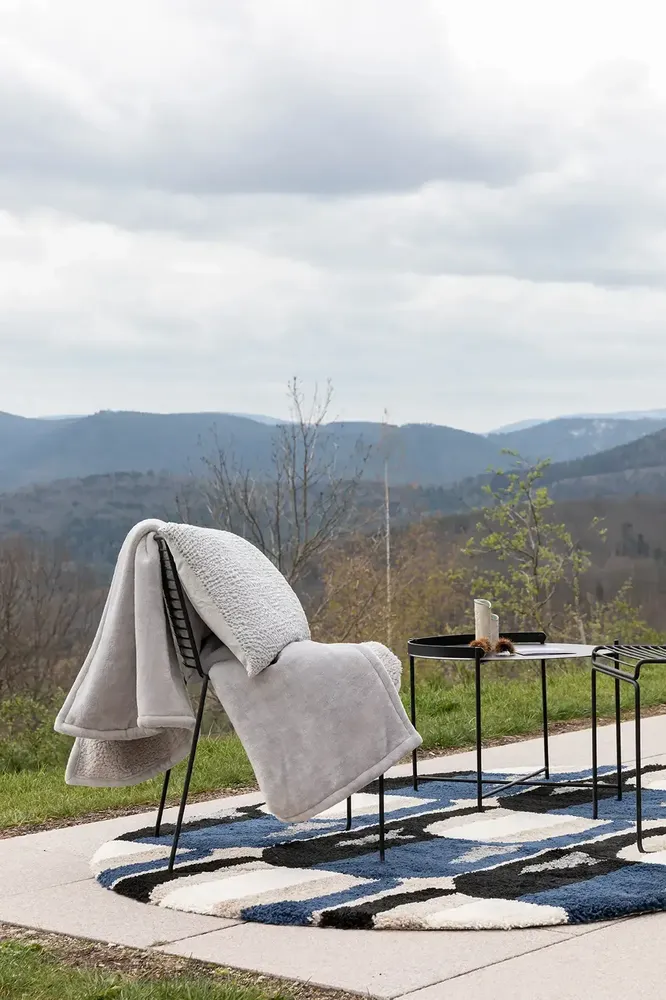 Bed linens - Michka Bed Throw Perle 220 X 240 - MAISON VIVARAISE - SDE VIVARAISE WINKLER