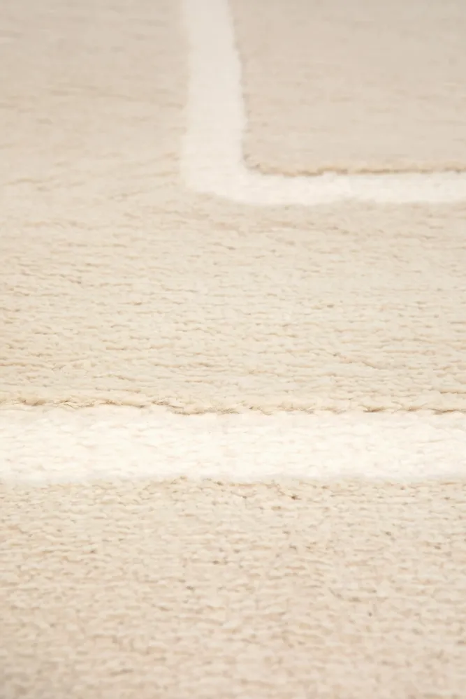 Rugs - Louisa Rug Neige 160 X 230 X 2 - MAISON VIVARAISE - SDE VIVARAISE WINKLER