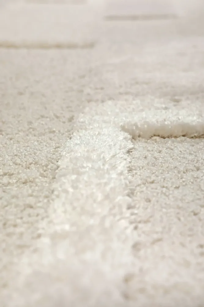 Tapis - Tapis Louka Ivoire 160 x 230 x 2 cm - MAISON VIVARAISE - SDE VIVARAISE WINKLER