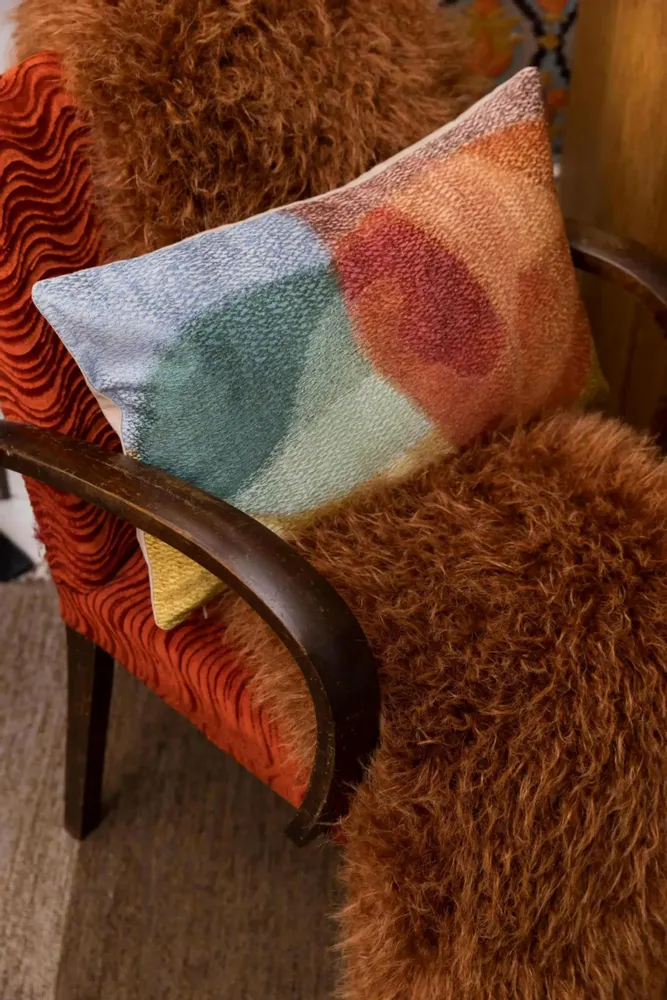 Coussins - Coussin brodé Nevio Multico 30 x 50 - MAISON VIVARAISE - SDE VIVARAISE WINKLER