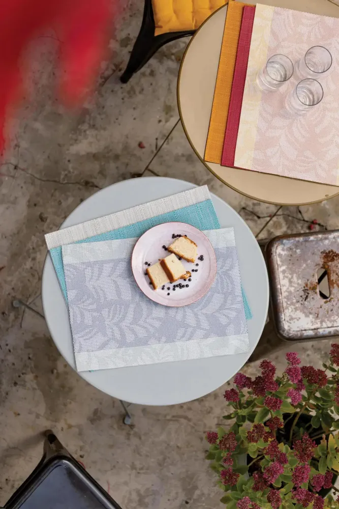 Table cloths - Canna Placemat Set Maïs 33 X 45 - MAISON VIVARAISE - SDE VIVARAISE WINKLER